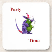 Coasters  Flower Mouse