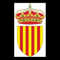 Coat Arms Cataluña Official Spain heraldry Symbol posters