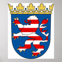 Coat arms Hesse Official Heraldry Symbol Germany