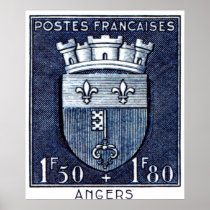 Coat of Arms, Angers France Print