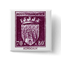 Coat of Arms, Bordeaux France Pins
