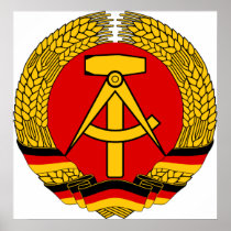Coat of arms East Germany Official Heraldry Symbol