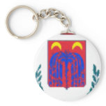 Coat of Arms for Ortucchio, Italy Keychain