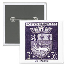 Coat of Arms, La Havre France Pins