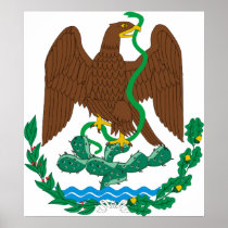 Coat of Arms Mexico Official Heraldry Symbol Logo