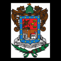 Coat of arms Michoacan Official Mexico Symbol Logo posters