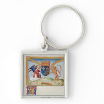 Coat of Arms of Anne of Brittany  1515 keychains