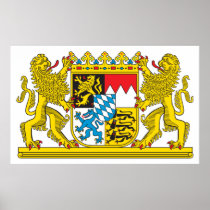 Coat of Arms of Bavaria Official Germany Symbol