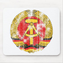 Coat of arms of East Germany Mousepads