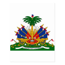 Coat of arms of Haiti Postcard