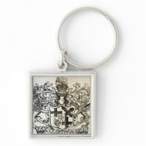 Coat of arms of Oliver Cromwell keychains