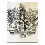 Coat of arms of Oliver Cromwell Postcards
