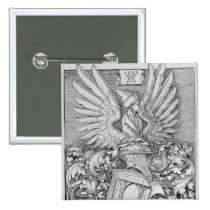 Coat of Arms of the Durer Family buttons