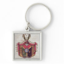Coat of Arms of the Linnaeus family keychains