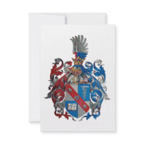 Coat of Arms of the Ludwig Von Mises Family Invitations