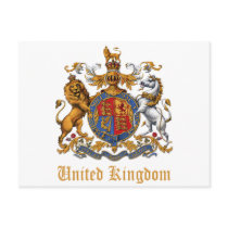 COAT OF ARMS OF THE UNITED KINGDOM