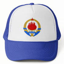 Coat of Arms of Yugoslavia (1945-1992) Trucker Hats