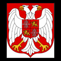 Coat of arms Serbia & Montenegro Official Symbol posters