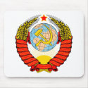 Coat of Arms Soviet Union Official Heraldry Symbol mousepads