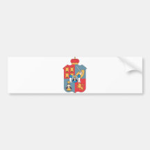 Coat of Arms Tabasco Official Mexico Heraldry Logo Bumper Sticker