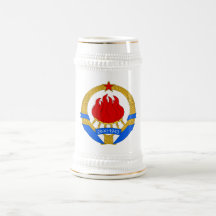 Coat of Arms Yugoslavia Official Heraldry symbnol Mugs