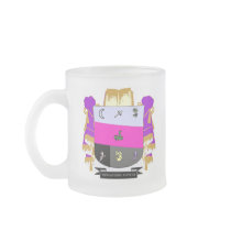 Coat of Soul of the sanguine man of knowledge Coffee Mugs