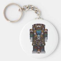 Coatlicue Key Chain