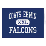 Coats Erwin Falcons Middle Dunn Greeting Cards