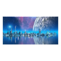 Cobalt Islands Cities of the Future Photo Card