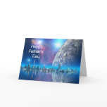 Cobalt Islands Father' Day Card