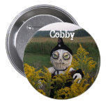 Cobby le bouton 2 déplaisant de champ de maïs pin's avec agrafe