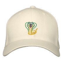 Cobra Embroidered Baseball Cap