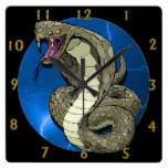 Cobra Lightning Wall Clock