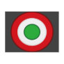 Coccarda Coppa Italia, Italy Post Card