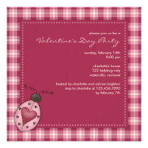 Coccinelle : : Invitation de partie de Saint-Valen