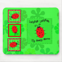 Coccinelle Mousepad Tapis De Souris