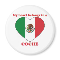 Coche Refrigerator Magnet