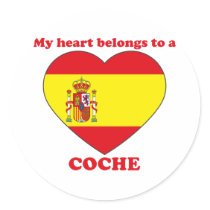 Coche Sticker