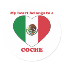 Coche Sticker