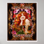 Cock-A-Doodle-Doo, What's A Dame To Do Print