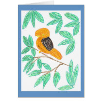 Cock o the Rock by Wendy C. Allen Card