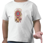 Cockade, emblem of 1848 tee shirts