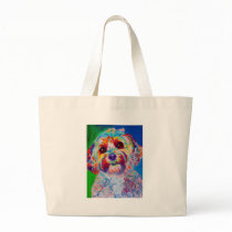 Cockapoo #1 canvas bag