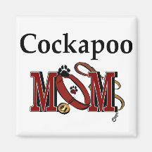 Cockapoo Dog Mom Gifts Fridge Magnet