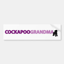 Cockapoo Grandma Bumper Stickers