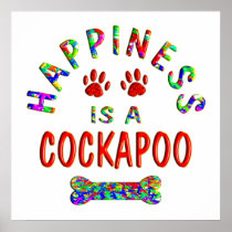 Cockapoo Happiness Print