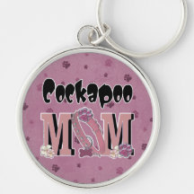 Cockapoo MOM Key Chains