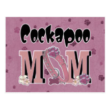 Cockapoo MOM Post Cards
