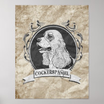 COCKER SPANIEL (2) PRINT