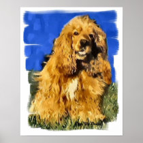 Cocker Spaniel Art Gifts Poster